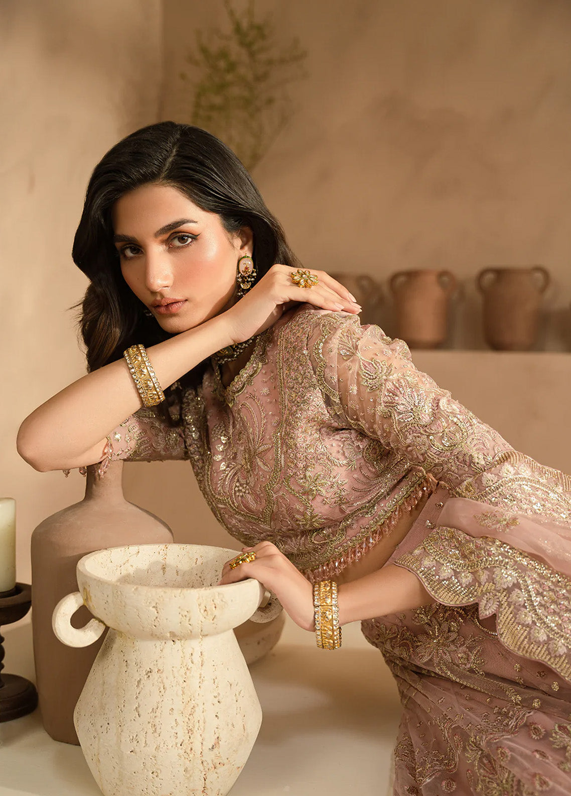 Ayzel By Afrozeh Panache Embroidered Net 3 Piece Unstitched Suit AF24PF D-01 JELENA Ayzel By Afrozeh Panache Embroidered Net 3 Piece Unstitched Suit AF24PF D-01 JELENA