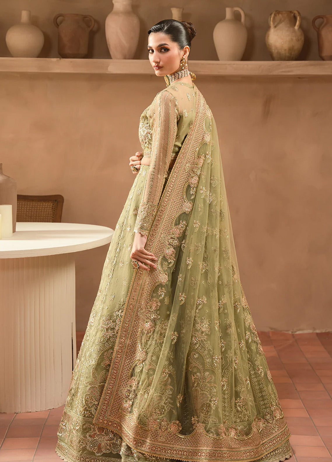 Ayzel By Afrozeh Panache Embroidered Organza 3 Piece Unstitched Suit AF24PF D-02 INESSA Ayzel By Afrozeh Panache Embroidered Organza 3 Piece Unstitched Suit AF24PF D-02 INESSA