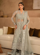 Ayzel By Afrozeh Panache Embroidered Organza 3 Piece Unstitched Suit AF24PF D-05 DASHA