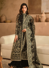 Ayzel By Afrozeh Panache Embroidered Organza 3 Piece Unstitched Suit AF24PF D-06 ORINA