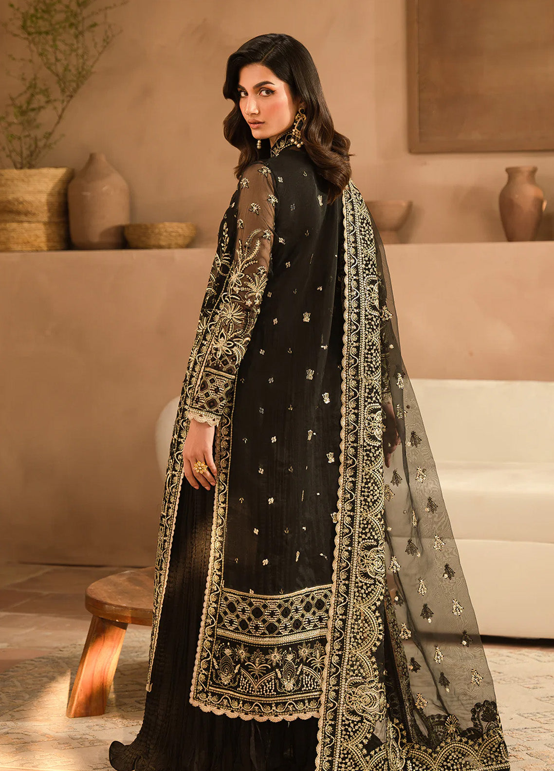 Ayzel By Afrozeh Panache Embroidered Organza 3 Piece Unstitched Suit AF24PF D-06 ORINA Ayzel By Afrozeh Panache Embroidered Organza 3 Piece Unstitched Suit AF24PF D-06 ORINA