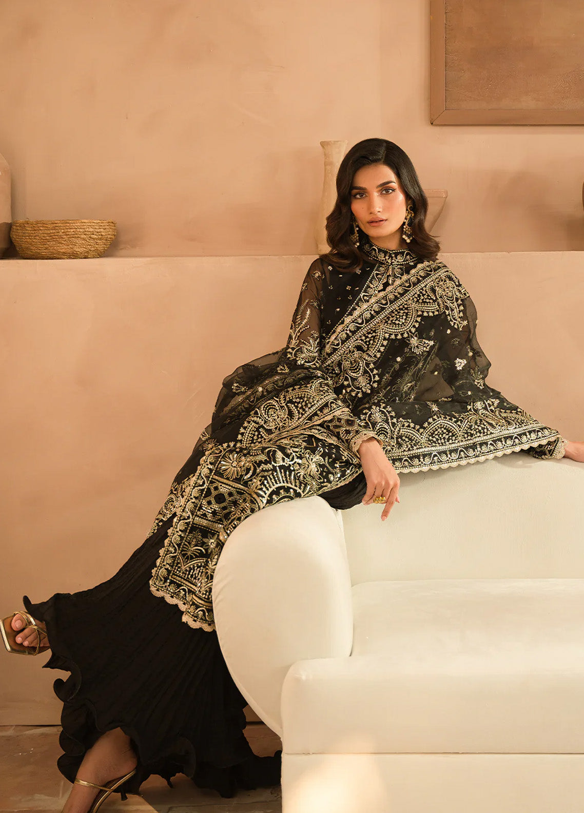 Ayzel By Afrozeh Panache Embroidered Organza 3 Piece Unstitched Suit AF24PF D-06 ORINA Ayzel By Afrozeh Panache Embroidered Organza 3 Piece Unstitched Suit AF24PF D-06 ORINA
