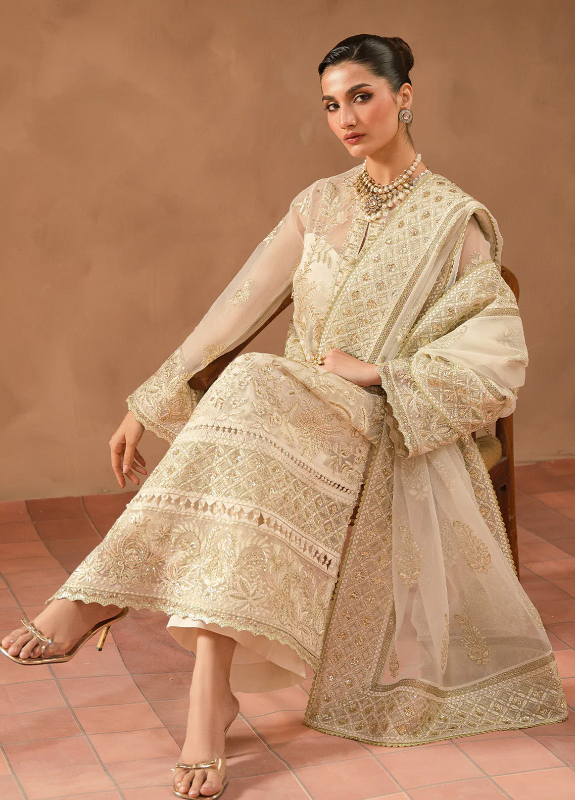 Ayzel By Afrozeh Panache Embroidered Organza 3 Piece Unstitched Suit AF24PF D-09 ESFIR Ayzel By Afrozeh Panache Embroidered Organza 3 Piece Unstitched Suit AF24PF D-09 ESFIR
