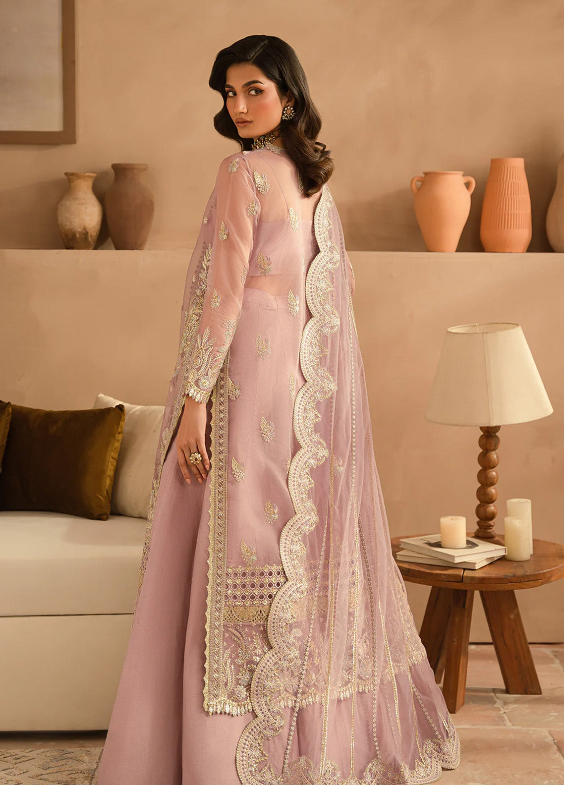 Ayzel By Afrozeh Panache Embroidered Organza 3 Piece Unstitched Suit AF24PF D-10 MAURA Ayzel By Afrozeh Panache Embroidered Organza 3 Piece Unstitched Suit AF24PF D-10 MAURA