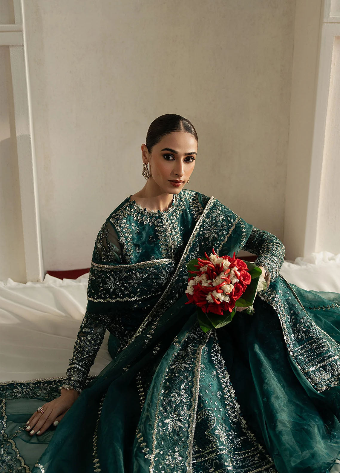 Ayzel By Afrozeh Pehli Nazar Embroidered Organza 3 Piece Unstitched Suit AF25APNF D-08 NAZRANA Ayzel By Afrozeh Pehli Nazar Embroidered Organza 3 Piece Unstitched Suit AF25APNF D-08 NAZRANA