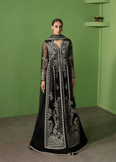 Ayzel By Afrozeh Pehli Nazar Embroidered Organza 3 Piece Unstitched Suit AF25APNF D-09 MANZAR