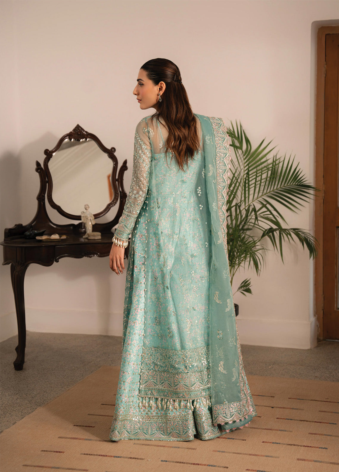Ayzel By Afrozeh Solene Embroidered Organza 3 Piece Unstitched Suit AF24SF D-01 ADELA Ayzel By Afrozeh Solene Embroidered Organza 3 Piece Unstitched Suit AF24SF D-01 ADELA