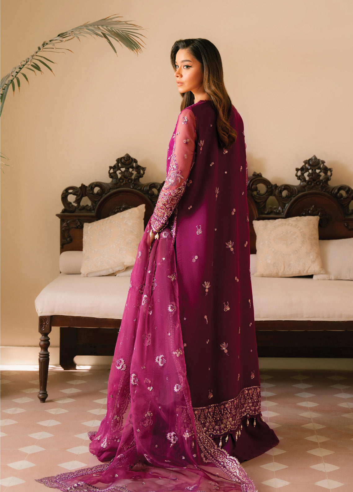 Ayzel By Afrozeh Solene Embroidered Organza 3 Piece Unstitched Suit AF24SF D-02 HONORA Ayzel By Afrozeh Solene Embroidered Organza 3 Piece Unstitched Suit AF24SF D-02 HONORA