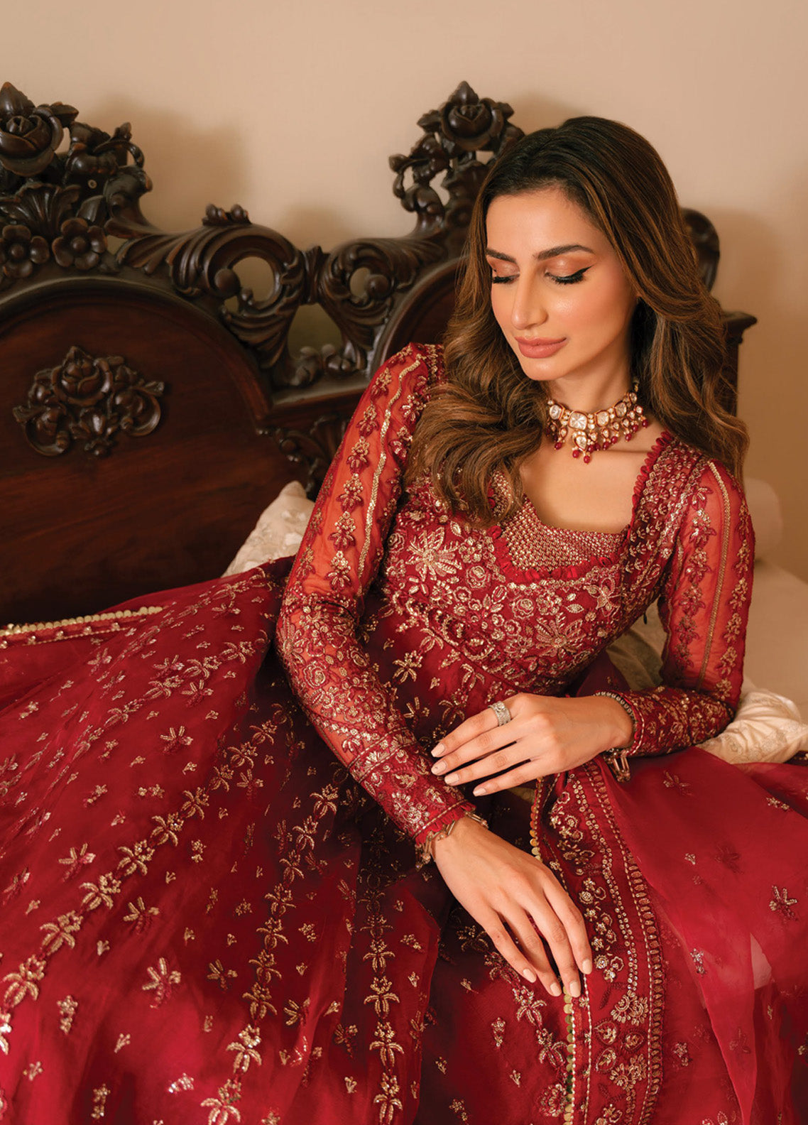 Ayzel By Afrozeh Solene Embroidered Organza 3 Piece Unstitched Suit AF24SF D-04 ROSE Ayzel By Afrozeh Solene Embroidered Organza 3 Piece Unstitched Suit AF24SF D-04 ROSE