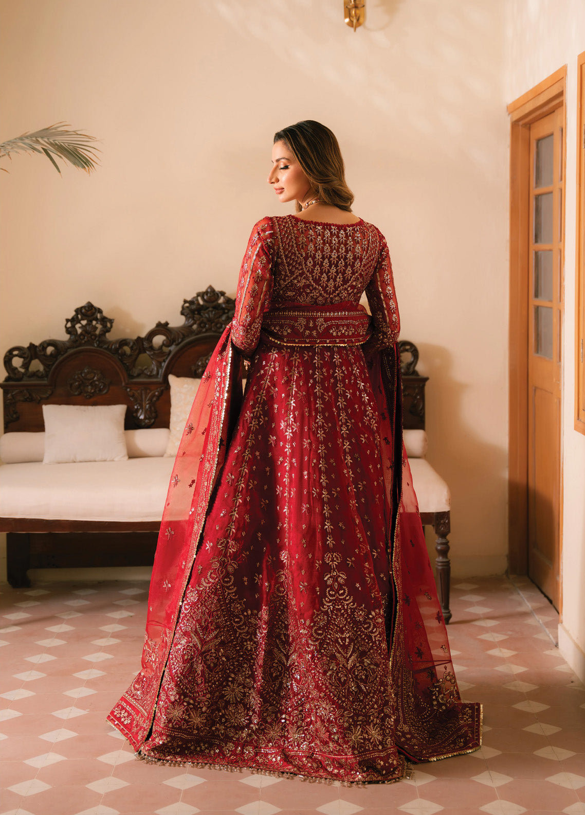 Ayzel By Afrozeh Solene Embroidered Organza 3 Piece Unstitched Suit AF24SF D-04 ROSE Ayzel By Afrozeh Solene Embroidered Organza 3 Piece Unstitched Suit AF24SF D-04 ROSE