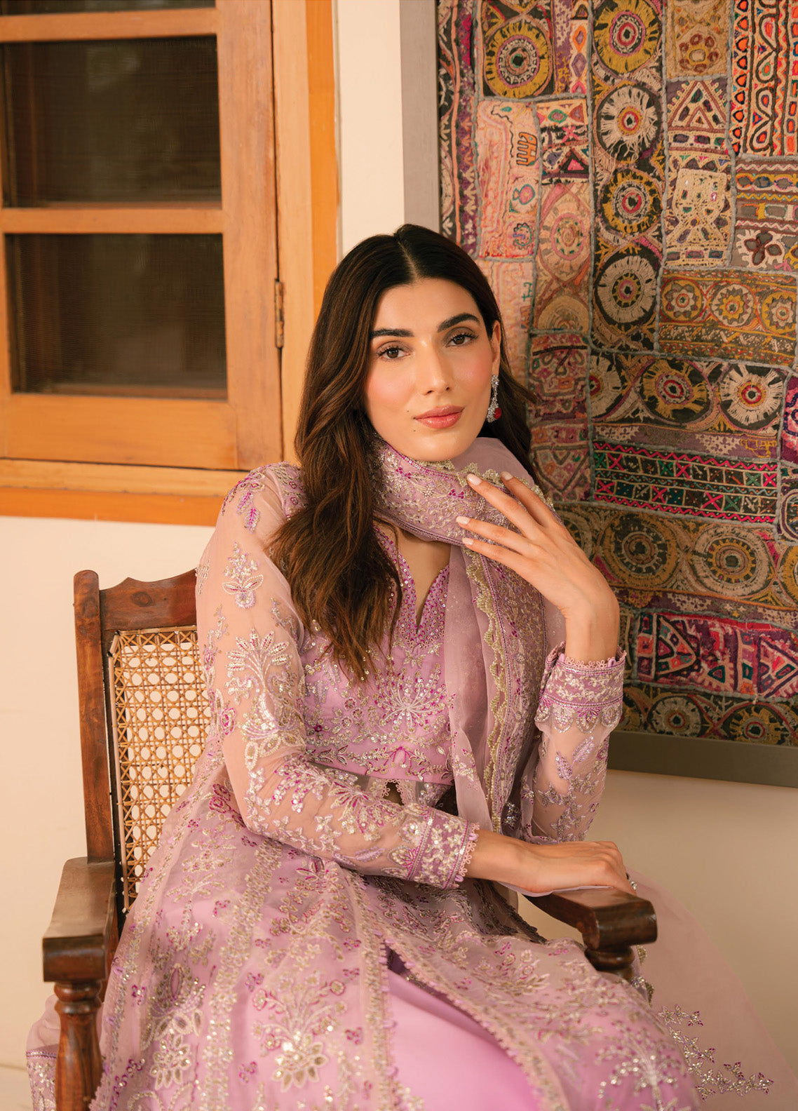 Ayzel By Afrozeh Solene Embroidered Organza 3 Piece Unstitched Suit AF24SF D-07 MARLENE Ayzel By Afrozeh Solene Embroidered Organza 3 Piece Unstitched Suit AF24SF D-07 MARLENE