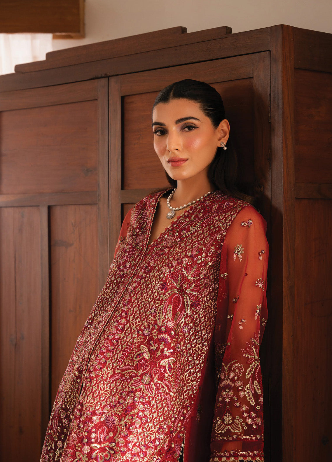 Ayzel By Afrozeh Solene Embroidered Organza 3 Piece Unstitched Suit AF24SF D-09 ADVA Ayzel By Afrozeh Solene Embroidered Organza 3 Piece Unstitched Suit AF24SF D-09 ADVA