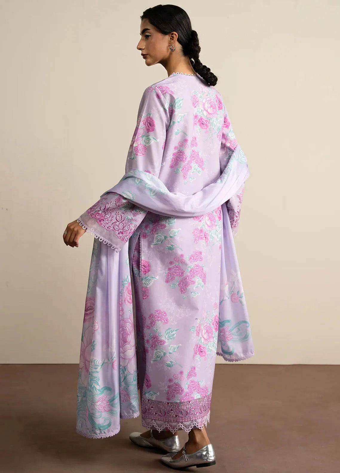 Ayzel By Afrozeh The Bare Minimum Core Embroidered Lawn 3 Piece Unstitched Suit AF24ABMV1 D-01 MOON FLOWER Ayzel By Afrozeh The Bare Minimum Core Embroidered Lawn 3 Piece Unstitched Suit AF24ABMV1 D-01 MOON FLOWER