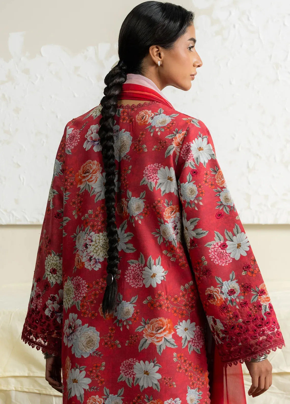Ayzel By Afrozeh The Bare Minimum Core Embroidered Lawn 3 Piece Unstitched Suit AF24ABMV1 D-07 HONEY ROSE Ayzel By Afrozeh The Bare Minimum Core Embroidered Lawn 3 Piece Unstitched Suit AF24ABMV1 D-07 HONEY ROSE