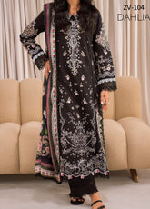 Azalea By Zavi Embroidered Lawn 3 Piece Unstitched Suit ZV25AL D-104