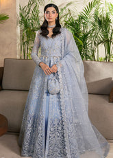 Azira By Gulaal Luxury Embroidered Organza 3 Piece Unstitched Suit GL25ALF D-LFU-02 ZAHIRA