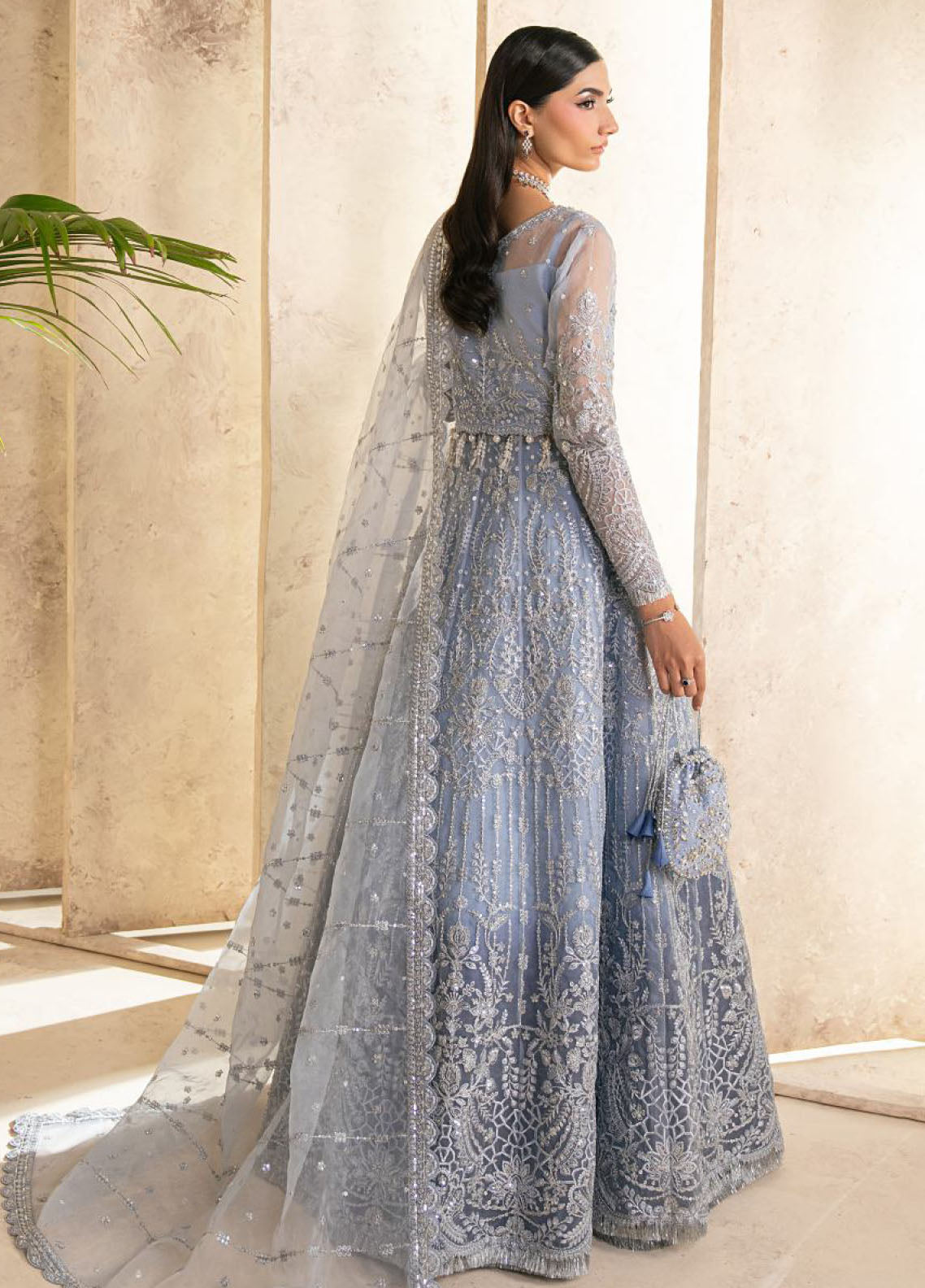 Azira By Gulaal Luxury Embroidered Organza 3 Piece Unstitched Suit GL25ALF D-LFU-02 ZAHIRA Azira By Gulaal Luxury Embroidered Organza 3 Piece Unstitched Suit GL25ALF D-LFU-02 ZAHIRA