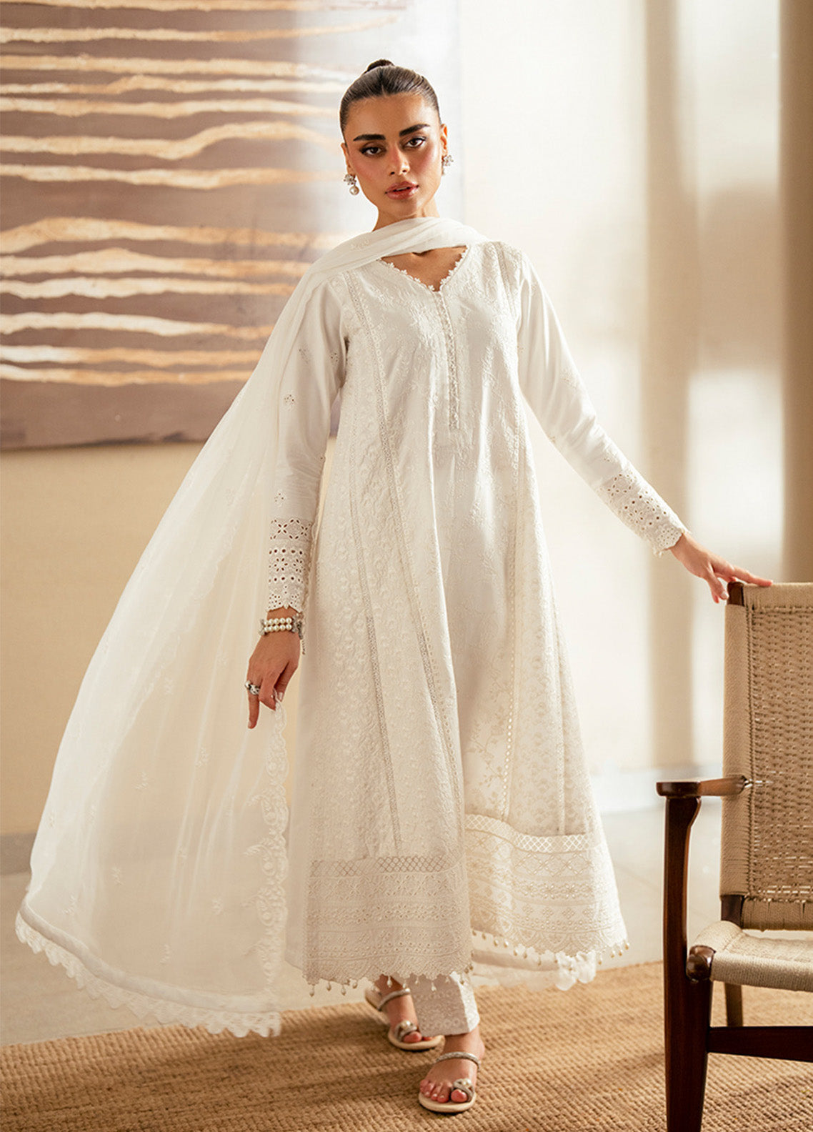 Azure Luxury Embroidered Lawn 3 Piece Unstitched Suit AZU25LL D-SERENE OPAL Azure Luxury Embroidered Lawn 3 Piece Unstitched Suit AZU25LL D-SERENE OPAL