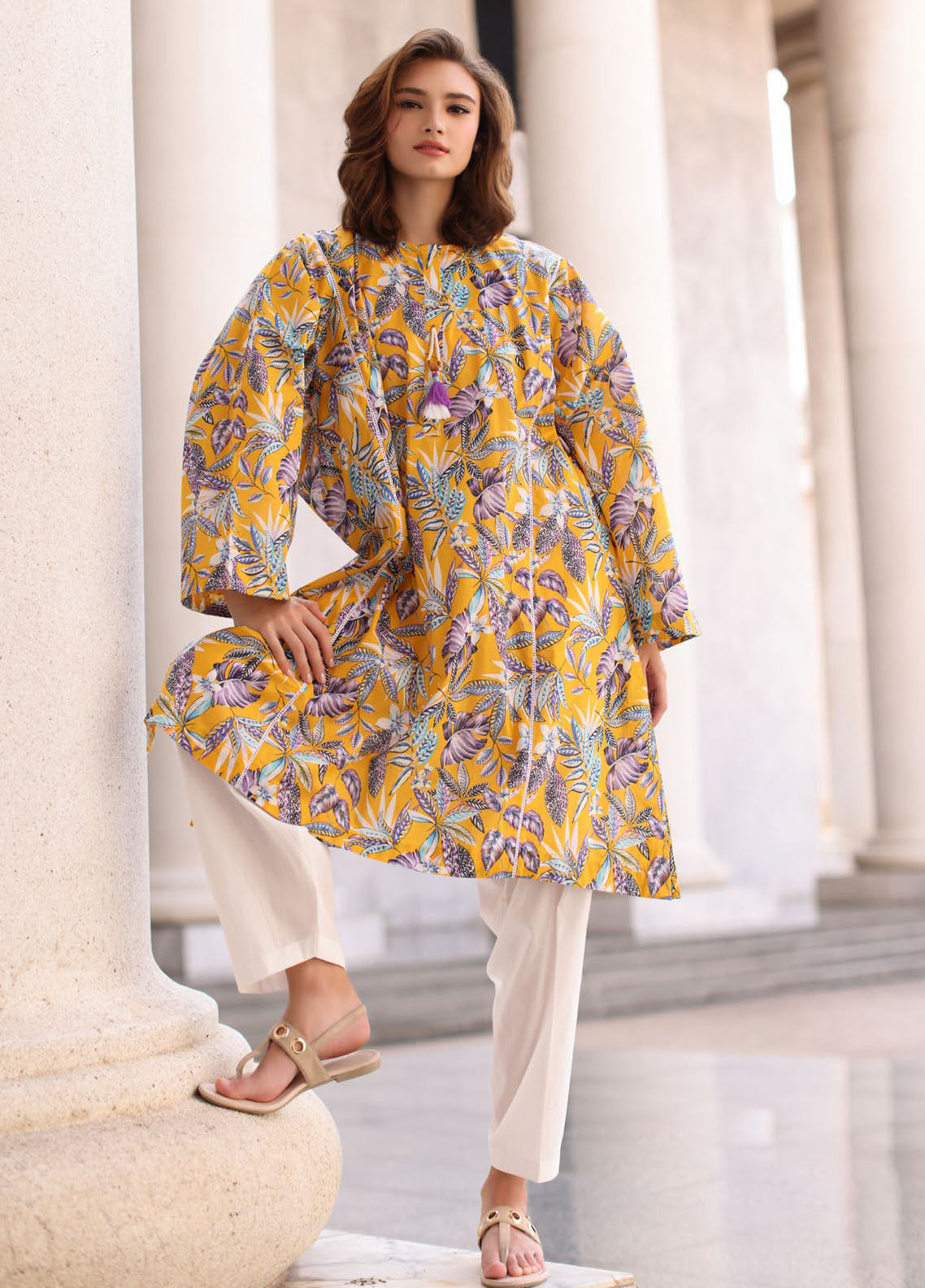 Bagh-E-Gul By Gul Ahmed Printed Lawn 1 Piece Unstitched Kurti GA26BG D-SL-62056 Bagh-E-Gul By Gul Ahmed Printed Lawn 1 Piece Unstitched Kurti GA26BG D-SL-62056
