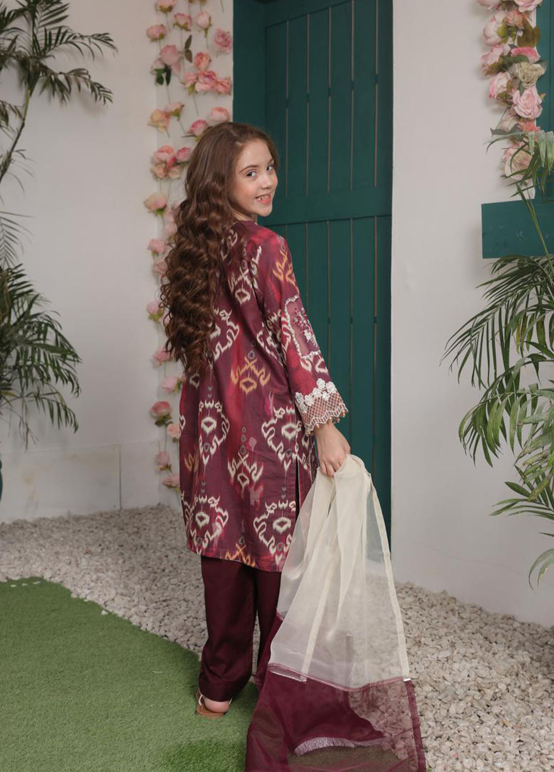 Bahar-E-Eid Shanzey Embroidered Lawn Cotton Stitched 3 Piece Suit For Girls S26BEL D-SHK-5201 Bahar-E-Eid Shanzey Embroidered Lawn Cotton Stitched 3 Piece Suit For Girls S26BEL D-SHK-5201