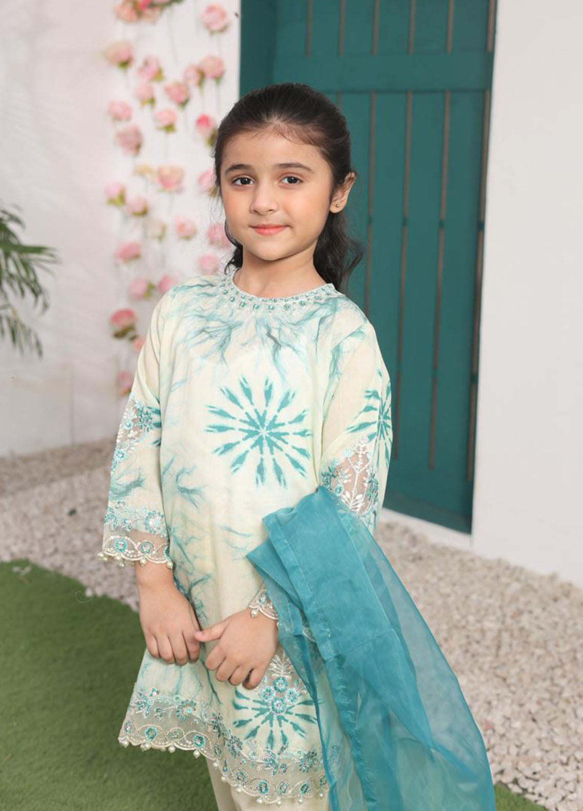 Bahar-E-Eid Shanzey Embroidered Lawn Cotton Stitched 3 Piece Suit For Girls S26BEL D-SHK-5206 Bahar-E-Eid Shanzey Embroidered Lawn Cotton Stitched 3 Piece Suit For Girls S26BEL D-SHK-5206
