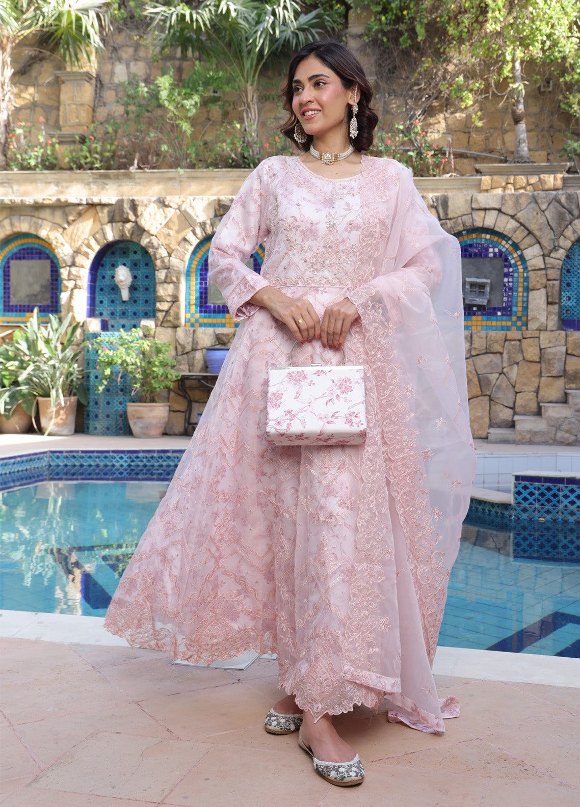 Ballerina By Schick Luxury Embroidered Organza 3 Piece Semi Stitched Suit SDH25BV2 ATHE-01 Ballerina By Schick Luxury Embroidered Organza 3 Piece Semi Stitched Suit SDH25BV2 ATHE-01