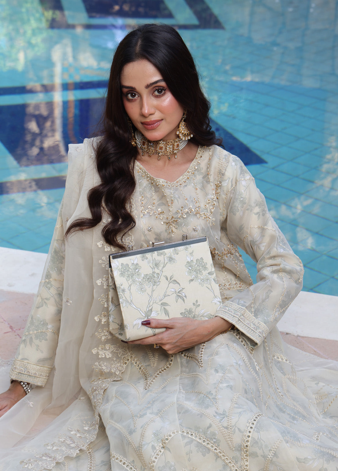 Ballerina By Schick Luxury Embroidered Organza 3 Piece Semi Stitched Suit SDH25BV2 ATHE-03 Ballerina By Schick Luxury Embroidered Organza 3 Piece Semi Stitched Suit SDH25BV2 ATHE-03