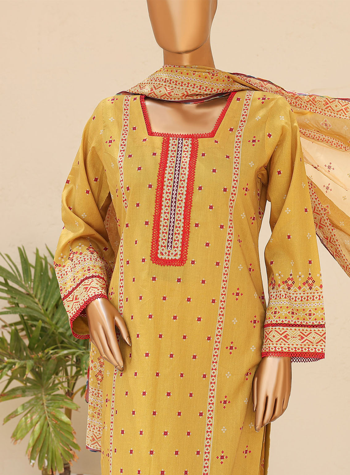 Bareera By MTF Digital Printed Mid Summer Lawn 3 Piece Unstitched Suit MTF24BV3 D-04 Bareera By MTF Digital Printed Mid Summer Lawn 3 Piece Unstitched Suit MTF24BV3 D-04