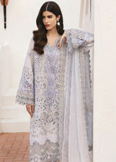 Baroque Embroidered Lawn 3 Piece Unstitched Suit BQ25EL D-02