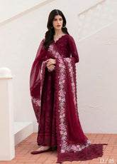 Baroque Embroidered Lawn 3 Piece Unstitched Suit BQ25EL D-05