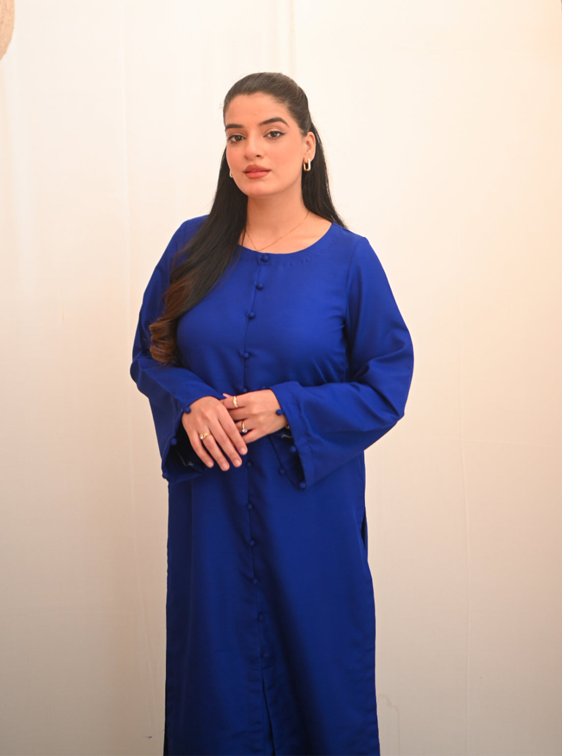 Basics By Zauk Plain Indian Raw Silk 2 Piece Stitched Suit ZK25SBD1 D-MIDNIGHT Basics By Zauk Plain Indian Raw Silk 2 Piece Stitched Suit ZK25SBD1 D-MIDNIGHT