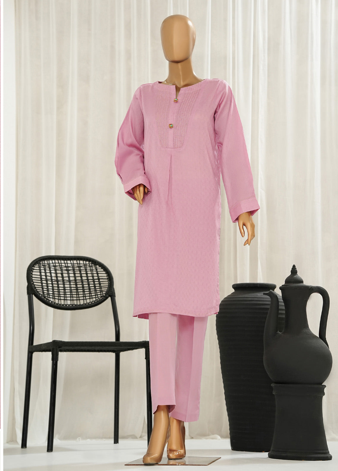 Basics Solids By HZ Textile Twinset Dobby Jacquard 2 Piece Stitched Suit HZ25BSV1 TS-02DV Basics Solids By HZ Textile Twinset Dobby Jacquard 2 Piece Stitched Suit HZ25BSV1 TS-02DV