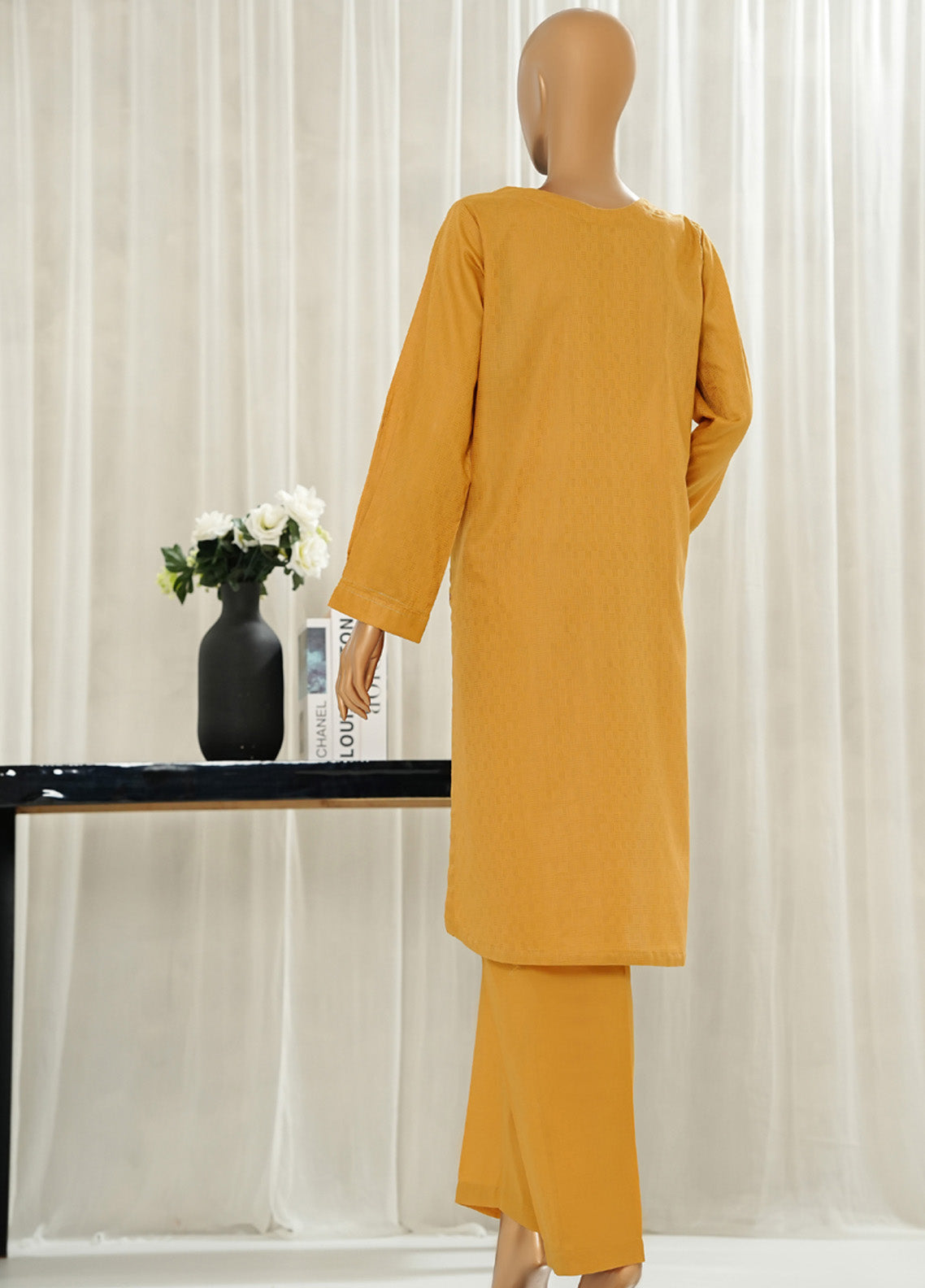 Basics Solids By HZ Textile Twinset Dobby Jacquard 2 Piece Stitched Suit HZ25BSV1 TS-02MT Basics Solids By HZ Textile Twinset Dobby Jacquard 2 Piece Stitched Suit HZ25BSV1 TS-02MT