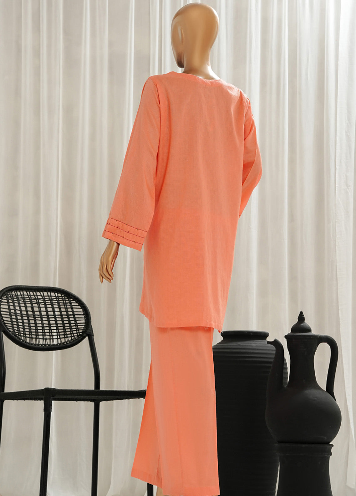 Basics Solids By HZ Textile Twinset Dobby Jacquard 2 Piece Stitched Suit HZ25BSV1 TS-04CL Basics Solids By HZ Textile Twinset Dobby Jacquard 2 Piece Stitched Suit HZ25BSV1 TS-04CL