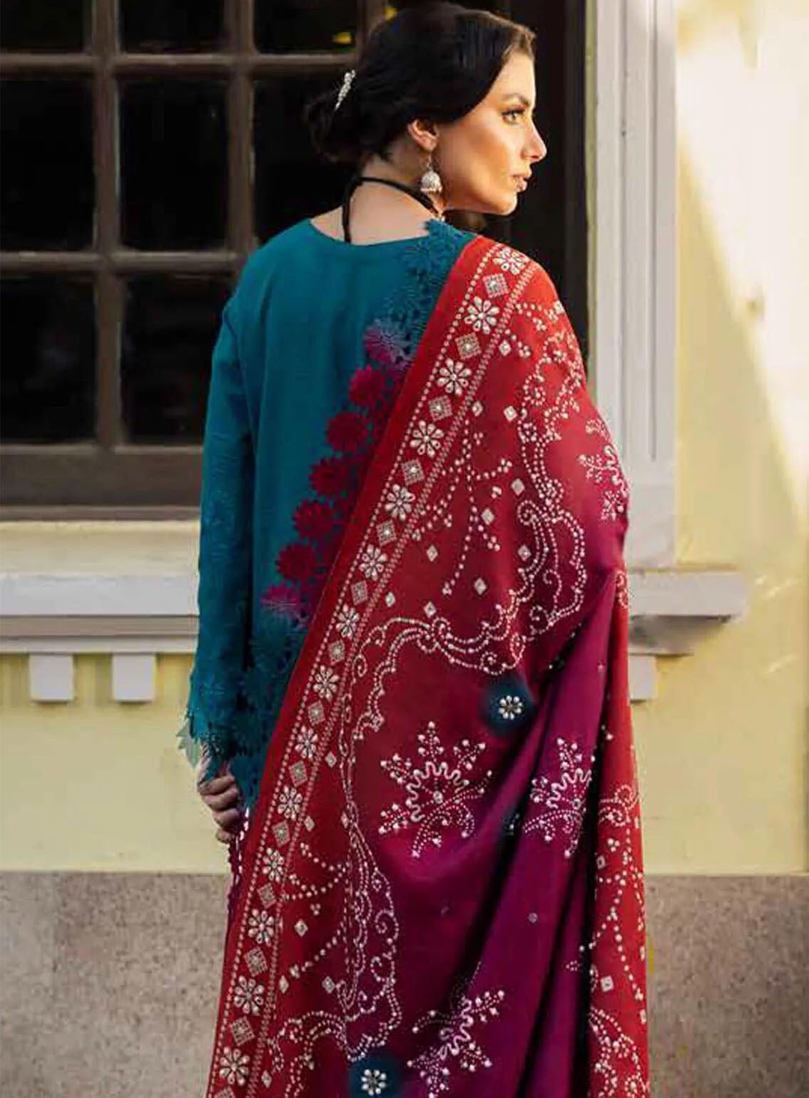 Bazaar By Nureh Embroidered Chikankari Khaddar 4 Piece Unstitched Suit NU24CW NE-112 Bazaar By Nureh Embroidered Chikankari Khaddar 4 Piece Unstitched Suit NU24CW NE-112