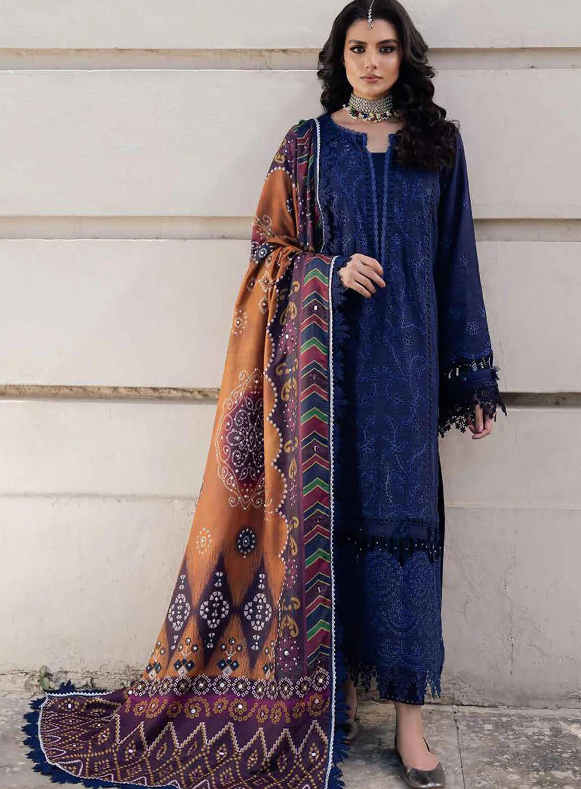 Bazaar By Nureh Embroidered Chikankari Khaddar 4 Piece Unstitched Suit NU24CW NE-114 Bazaar By Nureh Embroidered Chikankari Khaddar 4 Piece Unstitched Suit NU24CW NE-114