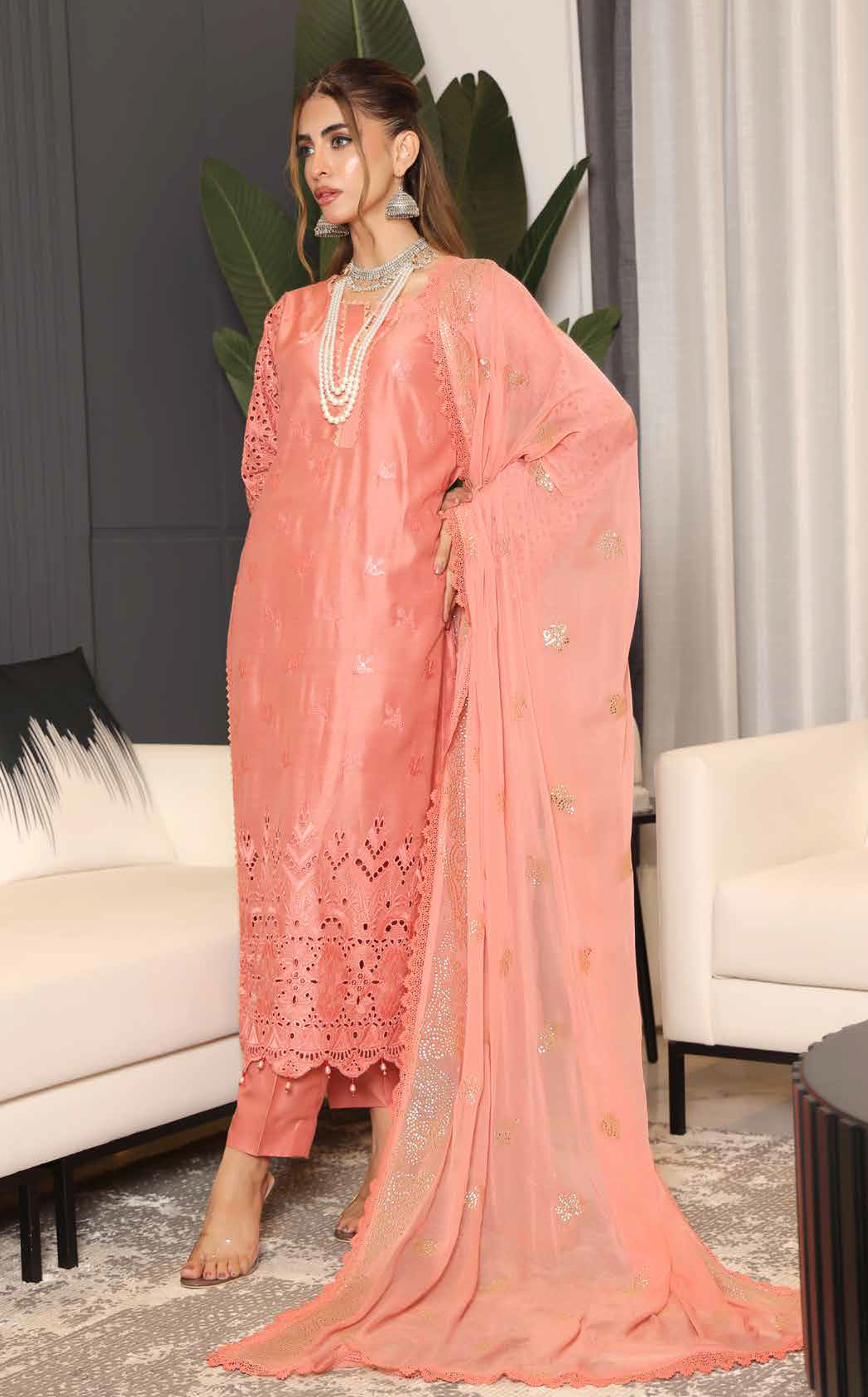 Bazaar By Schick Chikankari Viscose 3 Piece Unstitched Suit SDH24BMD D-02 Bazaar By Schick Chikankari Viscose 3 Piece Unstitched Suit SDH24BMD D-02