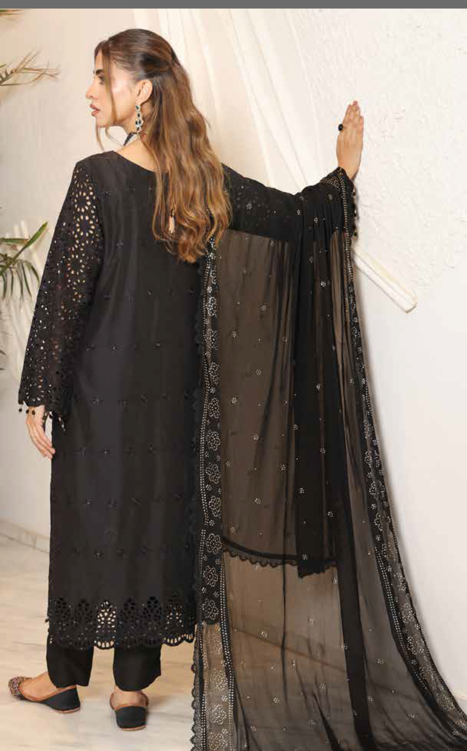 Bazaar By Schick Chikankari Viscose 3 Piece Unstitched Suit SDH24BMD D-03 Bazaar By Schick Chikankari Viscose 3 Piece Unstitched Suit SDH24BMD D-03