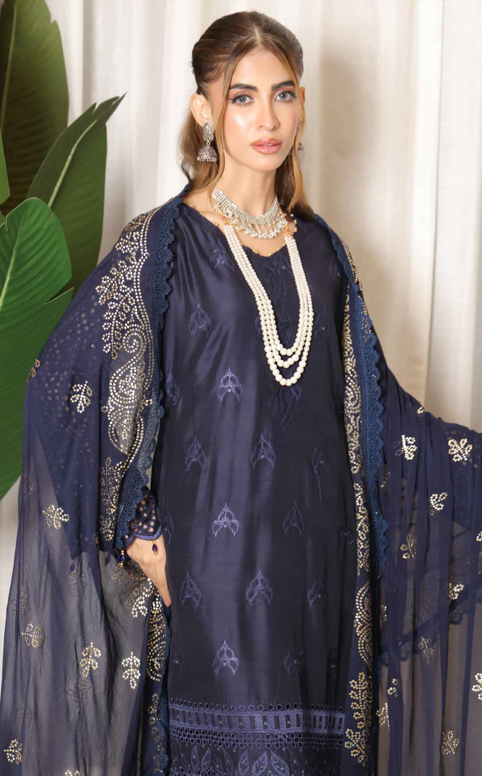 Bazaar By Schick Chikankari Viscose 3 Piece Unstitched Suit SDH24BMD D-04 Bazaar By Schick Chikankari Viscose 3 Piece Unstitched Suit SDH24BMD D-04