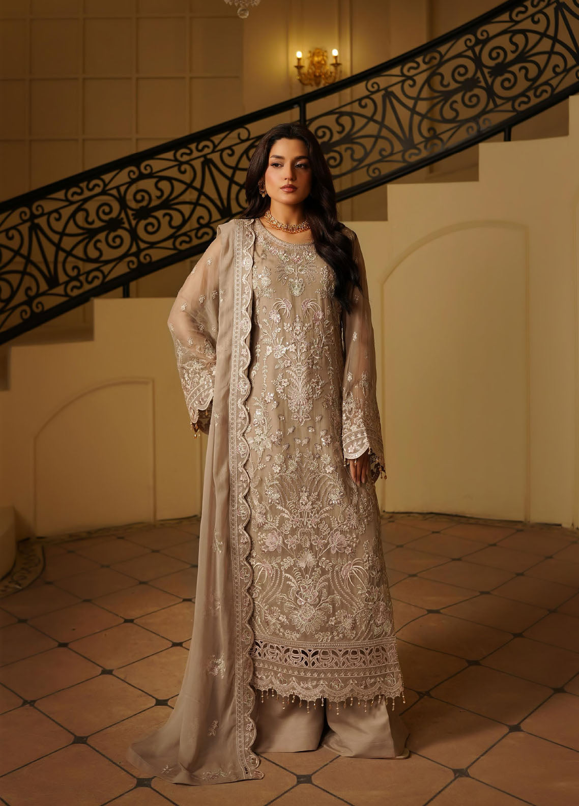 Best Of Maryam's Formals Embroidered Chiffon 3 Piece Unstitched Suit MY25BOM D-ARZ-9004 MANAL Best Of Maryam's Formals Embroidered Chiffon 3 Piece Unstitched Suit MY25BOM D-ARZ-9004 MANAL