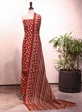 Bin Saeed Digital Printed Cotton 3 Piece Unstitched Suit BS25DPC D-ALL37