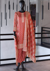 Bin Saeed Digital Printed Lawn 3 Piece Stitched Suit - BS24DPL D-13