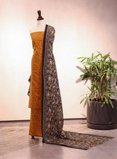 Bin Saeed Digital Printed Lawn 3 Piece Unstitched Suit BS26P D-ALL37