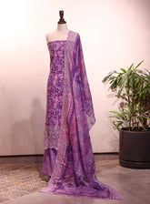Bin Saeed Embroidered Lawn 3 Piece Unstitched Suit BS25EL D-607