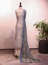 Bin Saeed Embroidered Lawn 3 Piece Unstitched Suit BS25EL D-710