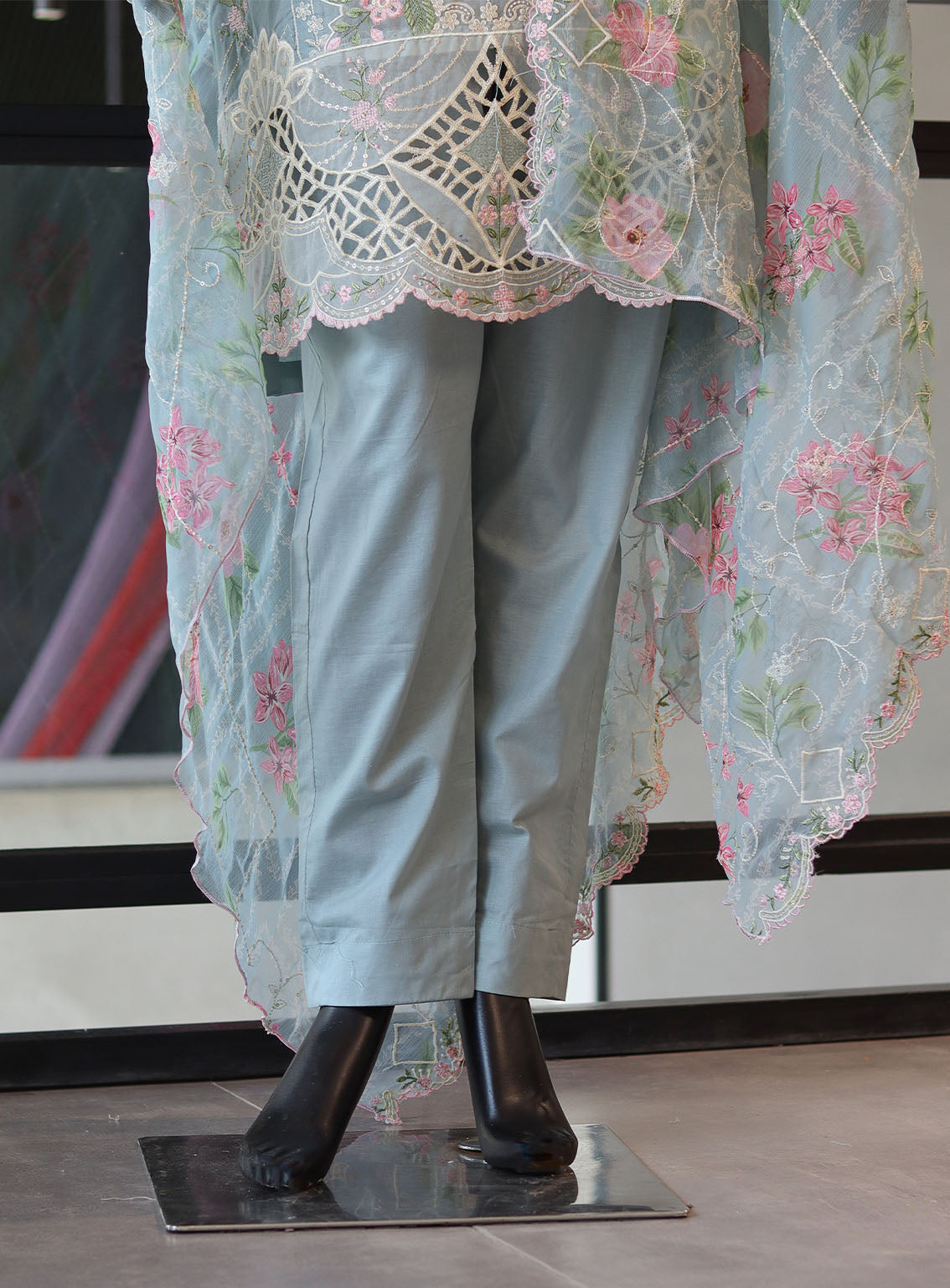 Bin Saeed Festive Digital Embroidered Lawn 3 Piece Stitched Suit - BS24FEL D-02 Bin Saeed Festive Digital Embroidered Lawn 3 Piece Stitched Suit - BS24FEL D-02
