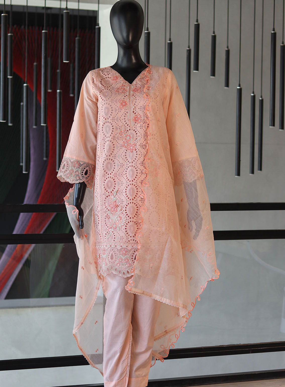 Bin Saeed Festive Digital Embroidered Lawn 3 Piece Stitched Suit - BS24FEL D-04 Bin Saeed Festive Digital Embroidered Lawn 3 Piece Stitched Suit - BS24FEL D-04