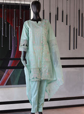 Bin Saeed Festive Digital Embroidered Lawn 3 Piece Stitched Suit - BS24FEL D-05