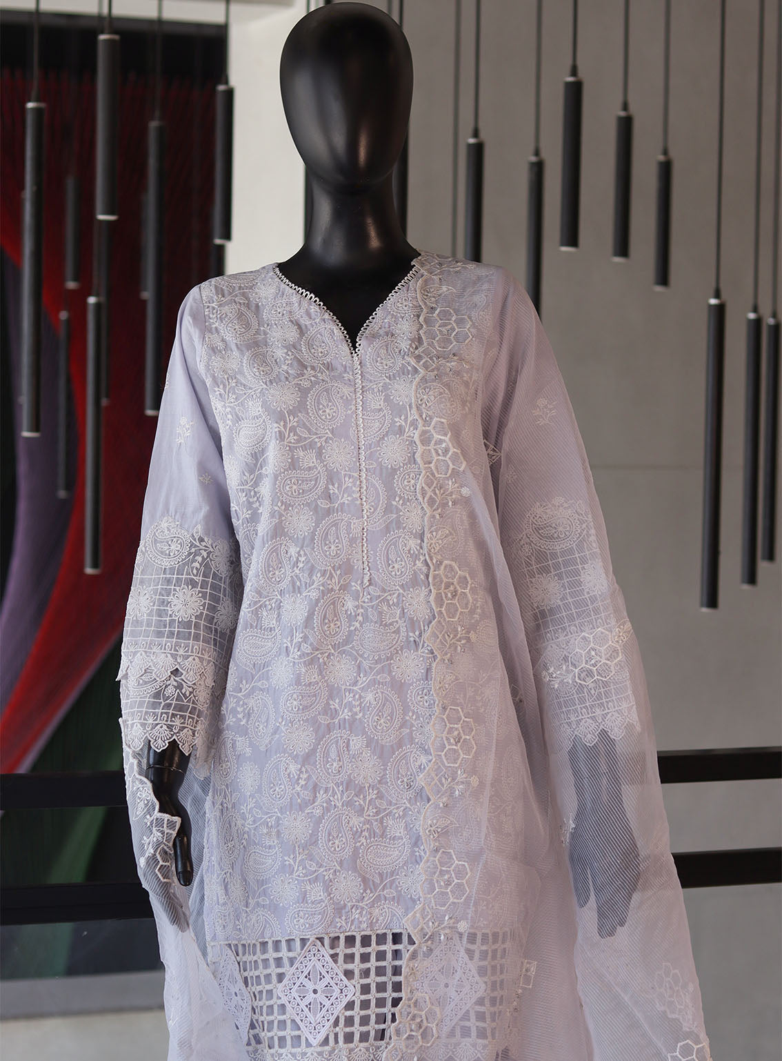Bin Saeed Festive Digital Embroidered Lawn 3 Piece Stitched Suit - BS24FEL D-13 Bin Saeed Festive Digital Embroidered Lawn 3 Piece Stitched Suit - BS24FEL D-13