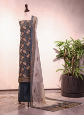 Bin Saeed Printed Lawn 3 Piece Unstitched Suit BS26PL D-158